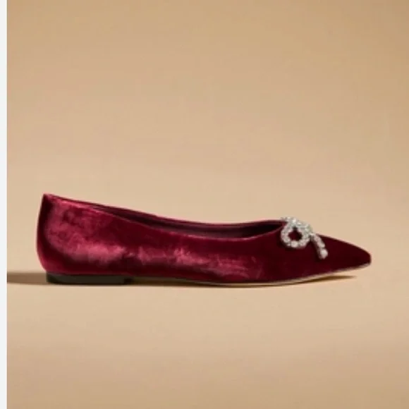 Larroudé
Lee Crystal-Embellished Bow Velvet Ballet Flats
$300 size 8 new - Picture 2 of 16